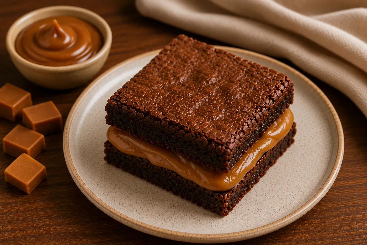 Brownie de Doce de Leite